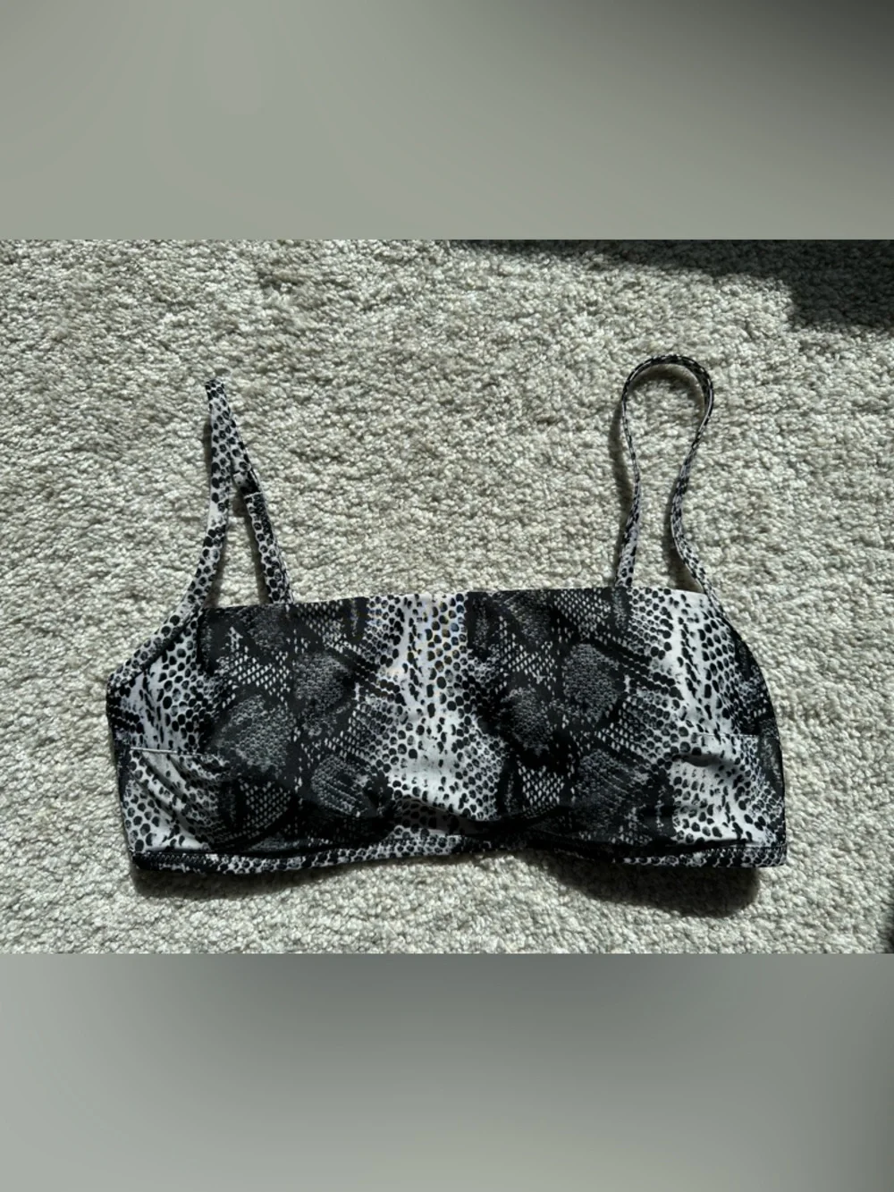 Women’s Aerie Black & White Snake Print‎ Bikini